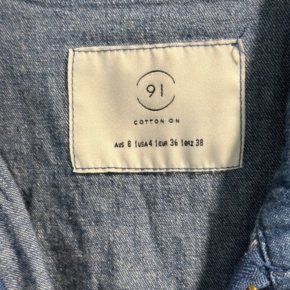 Denim romper - Picture 2 of 3